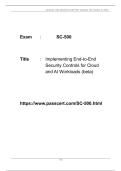 Microsoft SC-500 PDF Study Guide