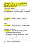 Alpha Phi Alpha - Beta Nu Lambda Study Guide v1 Exam Questions & Answers &lpar;Grade A&plus;&rpar;&period;docx&NewLine;&NewLine;