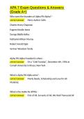 APA 7 Exam Questions & Answers &lpar;Grade A&plus;&rpar;&period;docx&NewLine;&NewLine;