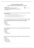 NUR 210 PHARMACOLOGY PRINCIPLES  EXAM 2026 163&plus; COMPLETE EXAM QUESTIONS AND ANSWERS 100&percnt; VERIFIED A&plus; GRADE ASSURED&excl;&excl;&excl;&excl;&excl; NEW LATEST UPDATE&excl;&excl;&excl;&excl;&excl;