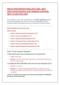 PHTLS 10TH EDITION POST-TEST &lpar;2026 &sol; 2027&rpar; UPDATED QUESTIONS AND VERIFIED ANSWERS&comma; 100&percnt; GUARANTEE PASS