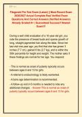 Fitzgerald Pre-Test Exam &lpar;Latest&rpar; &vert;&vert; Most Recent Exam &NewLine;2026&sol;2027 Actual Complete Real Verified Exam &NewLine;Questions And Correct Answers &lpar;Verified Answers&rpar; &NewLine;Already Graded A&plus; &vert; Guaranteed Success&excl;&excl; Newest &NewLine;Exam&excl;&excl;&excl;