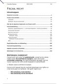 Fiscaal Recht - 15&sol;20