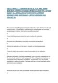 HESI COMPASS COMPREHENSIVE ACTUAL EXIT EXAM 2026&sol;2027 AND PRACTICE EXAM TEST BANK WITH A STUDY GUIDE &vert; ALL MODULES COVERED WITH CORRECT ANSWERS AND RATIONALES LATEST VERSION 2026 GRADED A&plus;