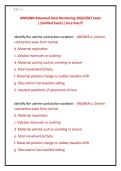 AWHONN Advanced Fetal Monitoring 2026&sol;2027 Exam &NewLine;&vert;&vert;Verified Exam&vert;&vert; Sure Pass&excl;&excl;&excl;