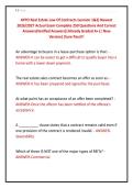 AYPO Real Estate Law Of Contracts &lpar;version 1&2&rpar; Newest &NewLine;2026&sol;2027 Actual Exam Complete 250 Questions And Correct &NewLine;Answers&lpar;Verified Answers&rpar;&vert;Already Graded A&plus;&vert;&vert; New &NewLine;Version&vert;&vert;Sure Pass&excl;&excl;&excl;