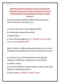 AYPO Real Estate Promulgated contracts Exam Newest &NewLine;2026&sol;2027 Actual Exam Complete Questions And Correct &NewLine;Answers&lpar;Verified Answers&rpar;&vert;Already Graded A&plus;&vert;&vert; Best &NewLine;Version&excl;&excl;&excl;