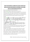 WEB AND INTERNET&colon; &vert;COMPLETE STUDY GUIDE WITH 100&percnt; ACCURATE QUESTIONS & ANSWERS &vert; ACE EVERY TEST &vert; GUARANTEED EXCELLENCE&period;