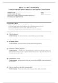 NUR 6021 BIOPSYCHOSOCIAL CONCEPTS EXAM 2026 85&plus; COMPLETE EXAM QUESTIONS AND ANSWERS 100&percnt; VERIFIED A&plus; GRADE ASSURED&excl;&excl;&excl;&excl;&excl; NEW LATEST UPDATE&excl;&excl;&excl;&excl;