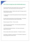 301- NC Post Licensing Exam with verified detailed answers