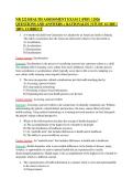 NR 222 Health Assessment Exam 2 &lpar;PDF&rpar; &vert; 2026 Exam Questions and Answers &plus; Rationales &vert; Study Guide &vert; 100&percnt; Correct