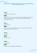 CERTIFIED EXHAUST CLEANING SPECIALIST EXAM ACTUAL TEST PAPER QUESTIONS CORRECT ANSWERS GRADED A PLUS&period;pdf&NewLine;&NewLine;