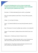 PCA PLANT PATHOGENS ACTUAL FINAL EXAM WITH COMPLETE QUESTIONS AND ANSWERS LATEST UPDATED 100 - RATED AND VERIFIED SOLUTIONS