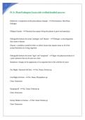 PCA- Plant Pathogens Exam with verified detailed answers