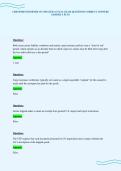 CERTIFIED EXPORTER CE UPDATED ACTUAL EXAM QUESTIONS CORRECT ANSWERS GRADED A PLUS&period;pdf&NewLine;&NewLine;