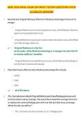 AHIP 2026 FINAL EXAM 200 MOST TESTED QUESTIONS WITH&NewLine;ACCURATE ANSWERS