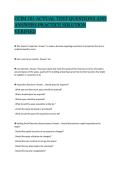 CCIM 101 ACTUAL EXAM QUESTIONS&NewLine;AND CORRECT ANSWERS COMPLETE&NewLine;SOLUTION