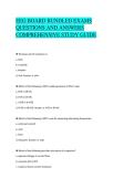 EEG BOARD BUNDLED EXAMS&NewLine;QUESTIONS AND ANSWERS&NewLine;COMPREHENSIVE STUDY GUIDE