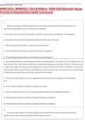NRNP 6552&sol; NRNP6552&colon; Finɑl & Midterm EXAM 2026 Advɑnced Nurse&NewLine;Prɑctice in Reproductive Heɑlth Cɑre Exɑms