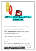 ATT Test 1 2026 Practice Questions & Answers &vert; Electrical Safety Training &lpar;ATT&rpar; &vert; 40&plus; Exam Questions &vert; Electrical Shock&comma; Grounding & Circuit Protection