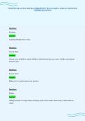 CERTIFIED FRAUD EXAMINER COMPREHENSIVE EXAM SCRIPT COMPLETE QUESTIONS VERIFIED SOLUTIONS&period;pdf&NewLine;&NewLine;