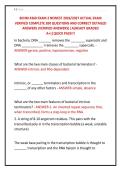 BCHM 4360 EXAM 2 NEWEST 2026&sol;2027 ACTUAL EXAM &NewLine;VERIFIED COMPLETE 200 QUESTIONS AND CORRECT DETAILED &NewLine;ANSWERS &lpar;VERIFIED ANSWERS&rpar; &vert;ALREADY GRADED &NewLine;A&plus;&vert;&vert;QUICK PASS&excl;&excl;&excl;