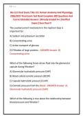 Bio 151 Final Exam &sol; Bio 151 Human Anatomy And Physiology &NewLine;2026&sol;2027 Final Exam Test Bank Complete 300 Questions And &NewLine;Correct Detailed Answers &vert;Already Graded A&plus;&vert;&vert;Verified &NewLine;Exam&vert;&vert;Sure Pass&excl;&excl;&excl;
