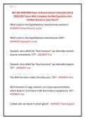 BIO 202 MIDTERM Exam at Grand Canyon University &lpar;GCU&rpar; &NewLine;2026&sol;2027 Exam With Complete Verified Questions And &NewLine;Verified Answers&vert;&vert;Sure Pass&excl;&excl;