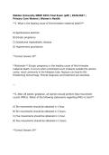 Walden University NRNP 6551 Midterm Exam & Final Exam &lpar;pdf&rpar; &vert; 2026&sol;2027 &vert; Primary Care Women &vert; Women's Health