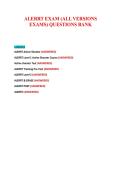 ALERRT Exam Question Bank &vert; All Versions Study Guide&comma; Practice Questions & Advanced Law Enforcement Rapid Response Training Review