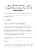 Introductory Maternity and Pediatric Nursing Test Bank &vert; Maternal-Newborn & Pediatric Nursing Practice Questions&comma; Comprehensive Exam Review&comma; NCLEX Preparation Study Guide
