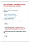 PSY 101 Graded Exam 2 &ndash; Foundations of Psychology &ndash; Actual Q&A &lpar;StraighterLine&rpar; &lpar;Updated PDF&rpar;