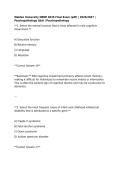 Walden University NRNP 6635 Midterm Exam & Final Exam &lpar;pdf&rpar; &vert; 2026&sol;2027 &vert; Psychopathology Q&A &vert; Psychopathology