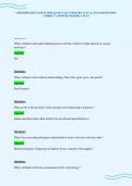 CERTIFIED LIFE SAFETY SPECIALIST CLS 2 UPDATED ACTUAL EXAM QUESTIONS CORRECT ANSWERS GRADED A PLUS&period;pdf&NewLine;&NewLine;