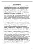 Emotional Intelligence in Social Work