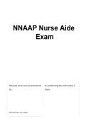 NNAAP Nurse Aide Practice Exam PDF &vert; CNA Certification Test Questions & Answers &vert; Nurse Assistant Study Guide & Exam Prep