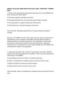 Walden University NURS 6670 Final Exam &lpar;pdf&rpar; &vert; 2026&sol;2027 &vert; PMHNP Q&A &vert; 