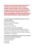 CERTIFIED ANTI-FRAUD SPECIALIST &lpar;CAFS&rpar; EXAM PREP 