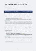 WGU D546 TASK 1 - CASE STUDY OF CEDER BEND & WESTERN VIEW MERGER CHALLENGES &vert; 2026 UPDATE &vert; WITH COMPLETE SOLUTIONS&period;