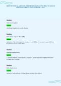 CERTIFIED MEDICAL ASSISTANT ASSESSMENT MATERIALS UPDATED ACTUAL EXAM QUESTIONS CORRECT ANSWERS GRADED A PLUS&period;pdf&NewLine;&NewLine;