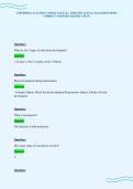 CERTIFIED LACTATION CONSULTANT CLC UPDATED ACTUAL EXAM QUESTIONS CORRECT ANSWERS GRADED A PLUS&period;pdf&NewLine;&NewLine;
