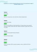 CERTIFIED LACTATION COUNSELOR UPDATED ACTUAL EXAM QUESTIONS CORRECT ANSWERS GRADED A PLUS&period;pdf&NewLine;&NewLine;