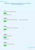 CERTIFIED LIFE SAFETY SPECIALIST CLS 4 UPDATED ACTUAL EXAM QUESTIONS CORRECT ANSWERS GRADED A PLUS&period;pdf&NewLine;&NewLine;