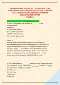 FIN380 Financial Management Final Exam Practice Test 2026 &vert; Complete Study Guide with Verified Questions & Detailed Answer Rationales &vert; Comprehensive Exam Prep for Financial Statement Analysis&comma; Time Value of Money&comma; Capital Budgeting&comma; Risk & Return&comma; P