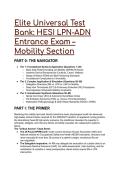 2026&sol;2027 HESI LPN-ADN Entrance Exam&colon; Mobility Section Test Bank &vert; Elite S-Tier Guide &lpar;50&plus;  Q&A&rpar;