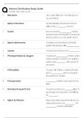 Arborist Certification Study Guide &sol; Score 100&percnt; &sol; 2025-2026 New Version &sol; ISA Exam Prep & Test Bank&NewLine;&NewLine;