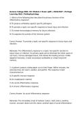 Geneva College BIOL 331 Module 3 Exam &lpar;pdf&rpar; &vert; 2026&sol;2027 &vert; Portage Learning Q&A &vert; Pathophysiology