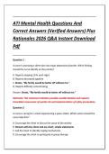 ATI Leadership Questions And Correct &NewLine;Answers &lpar;Verified Answers&rpar; Plus &NewLine;Rationales 2026 Q&A Instant Download &NewLine;Pdf