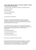 Geneva College BIOL 331 Module 4 Exam &lpar;pdf&rpar; &vert; 2026&sol;2027 &vert; Portage Learning Q&A &vert; Pathophysiology
