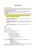 Maternal Exam 2 &ndash; Practice Questions with Answers